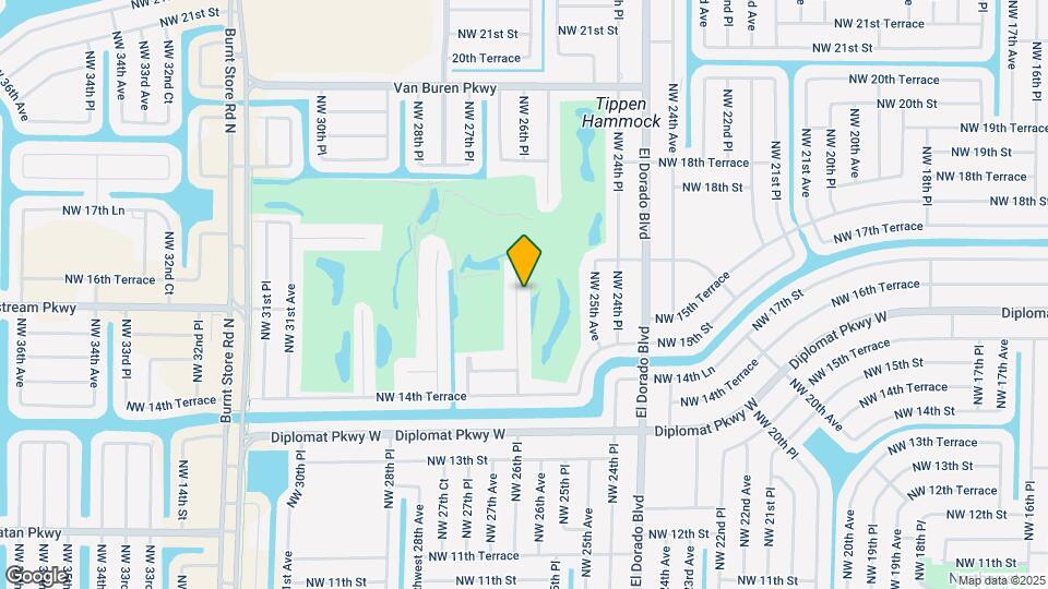 1549 NW 26th Pl Map and Location Details