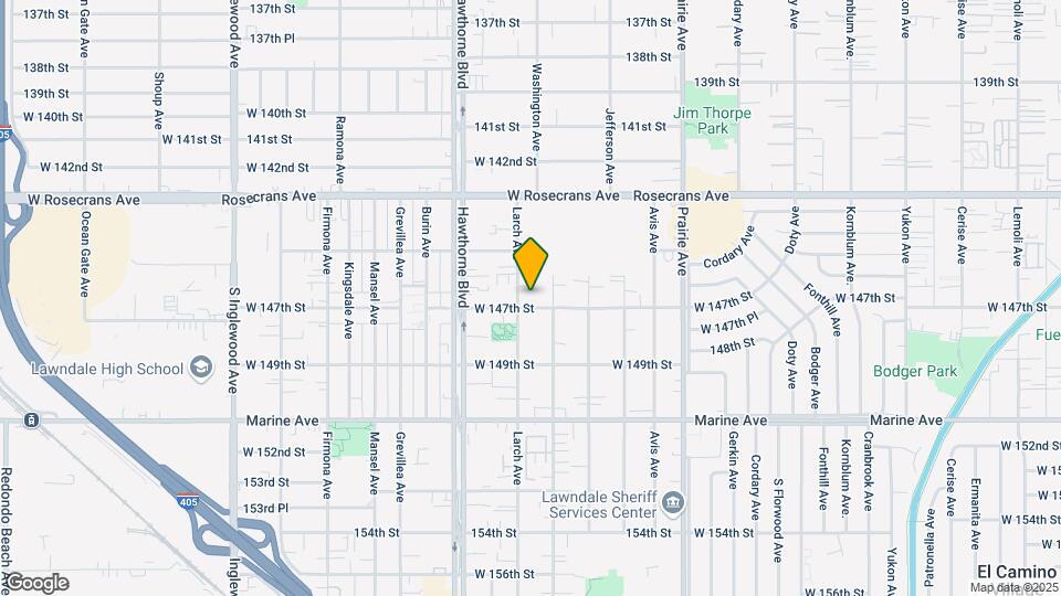 4223 W 147th St Map and Location Details