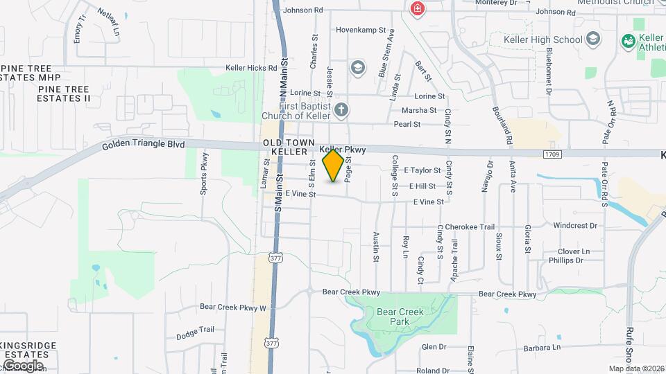 231 E Vine St Map and Location Details