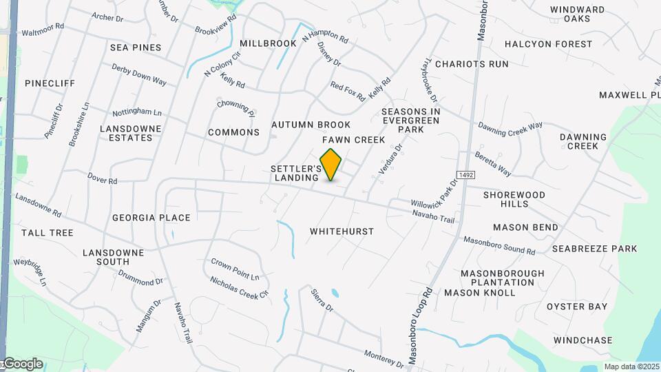 800 Deer Haven Ct Mapa y Detalles de la Ubicación