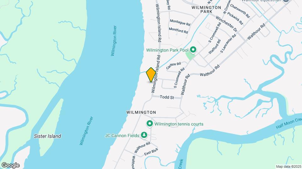 1320 Wilmington Island Rd Map and Location Details