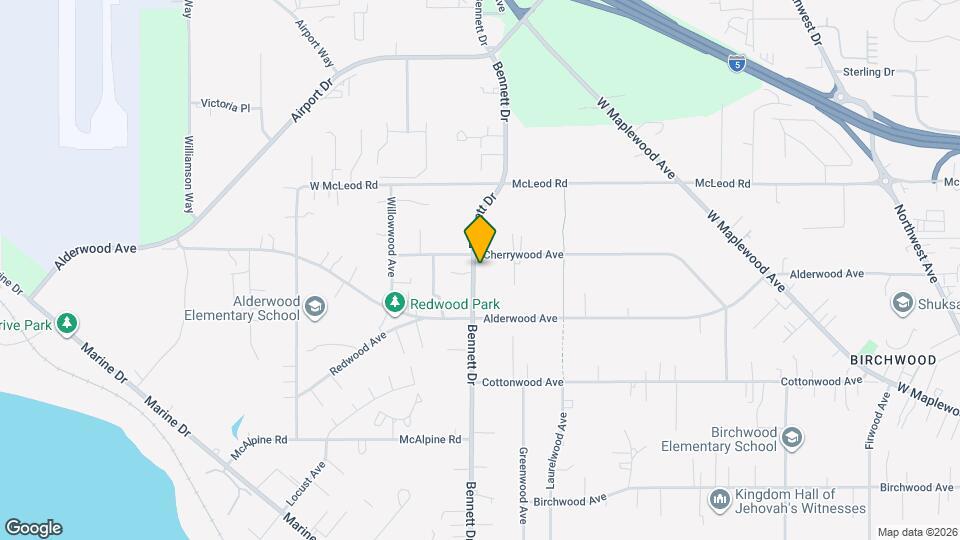 3424 Bennett Dr Map and Location Details