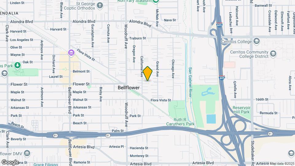 16652 California Ave Map and Location Details