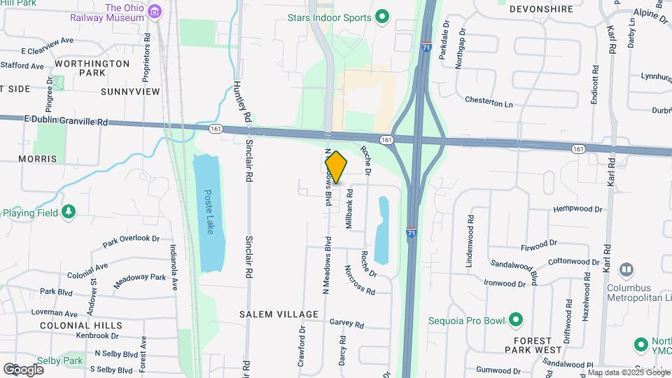 5828-5832 N Meadows Blvd. Map and Location Details