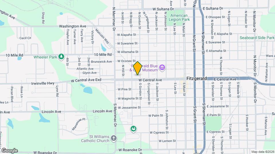 605 W Central Ave Mapa y Detalles de la Ubicación