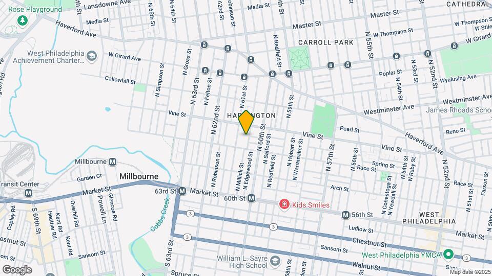 228 N Edgewood St Map and Location Details