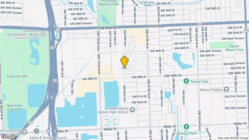 4722 SW 67th Ave Map and Location Details