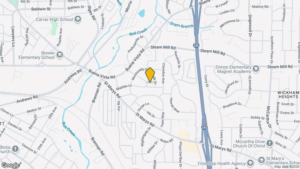 3465 Matilda Ln Map and Location Details