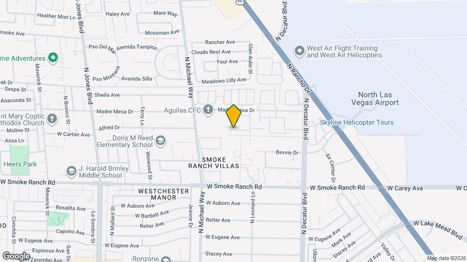 2604 La Mata St Map and Location Details