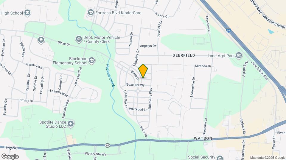 3427 Country Almond Way Mapa y Detalles de la Ubicación