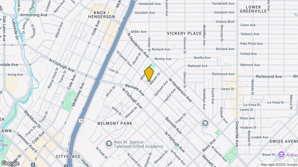 5107 Manett St Map and Location Details