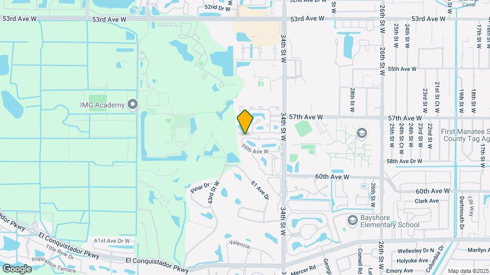 3745 59th Ave W, Unit 3745 Mapa y Detalles de la Ubicación