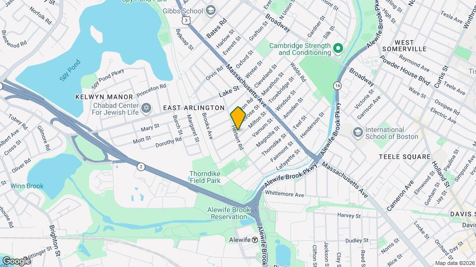 67 Milton St, Unit 2 Map and Location Details