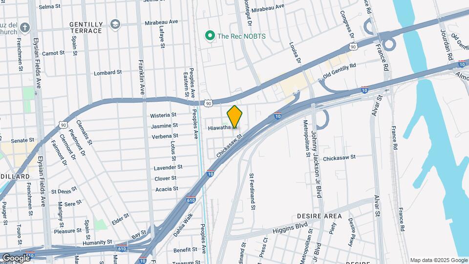 4017 McFarland St Map and Location Details