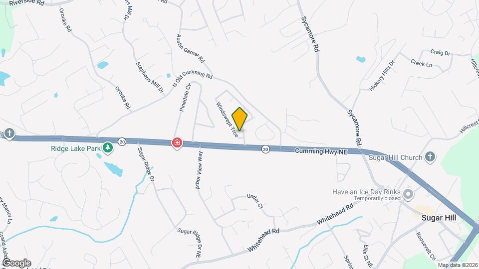 5355 Windswept Trce Map and Location Details