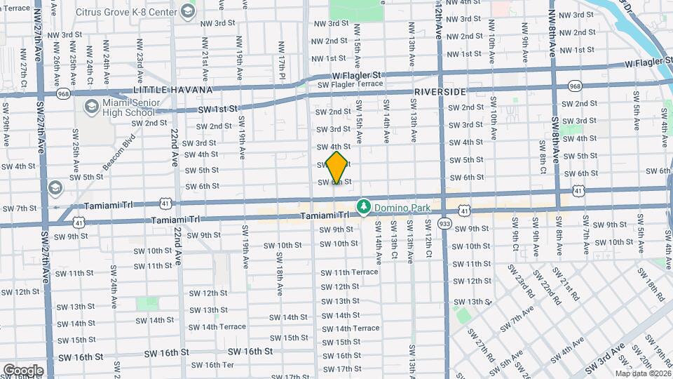 625 SW 16th Ave Map and Location Details