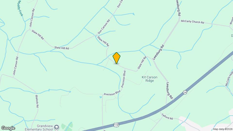 208 Slate Hill Rd Mapa y Detalles de la Ubicación