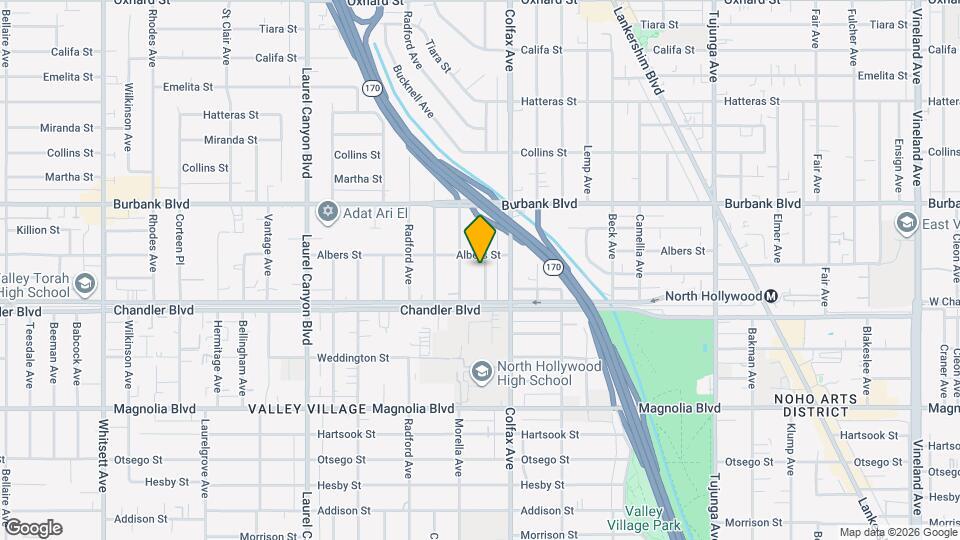 5439 Simpson Ave Map and Location Details