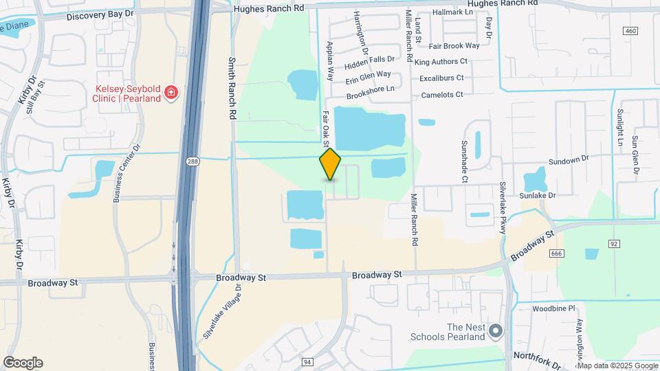 2704 Hewn Rock Way Map and Location Details