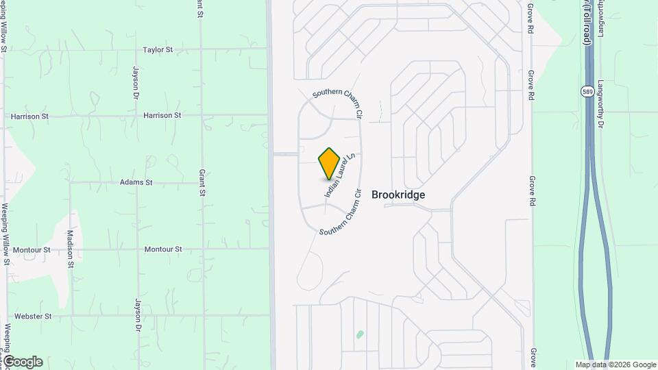 8419 Indian Laurel Ln Mapa y Detalles de la Ubicación