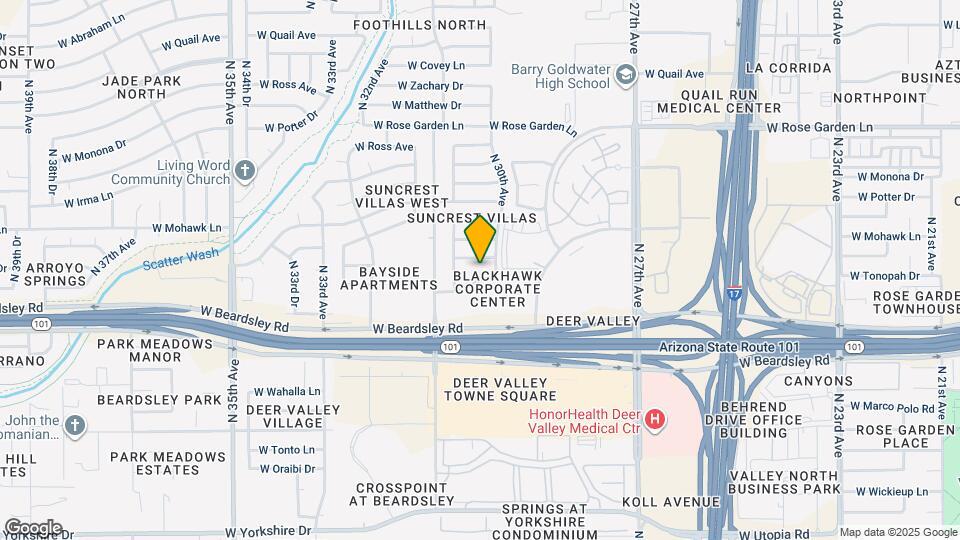 3018 W Blackhawk Dr Map and Location Details
