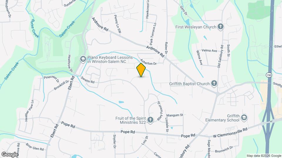 1920 Shillington Dr Mapa y Detalles de la Ubicación