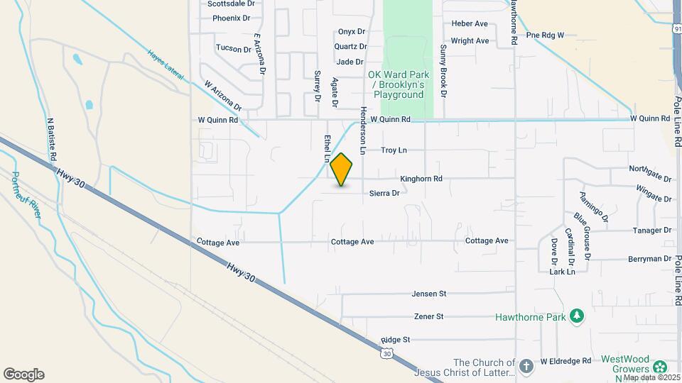 1652 Sierra Dr Map and Location Details