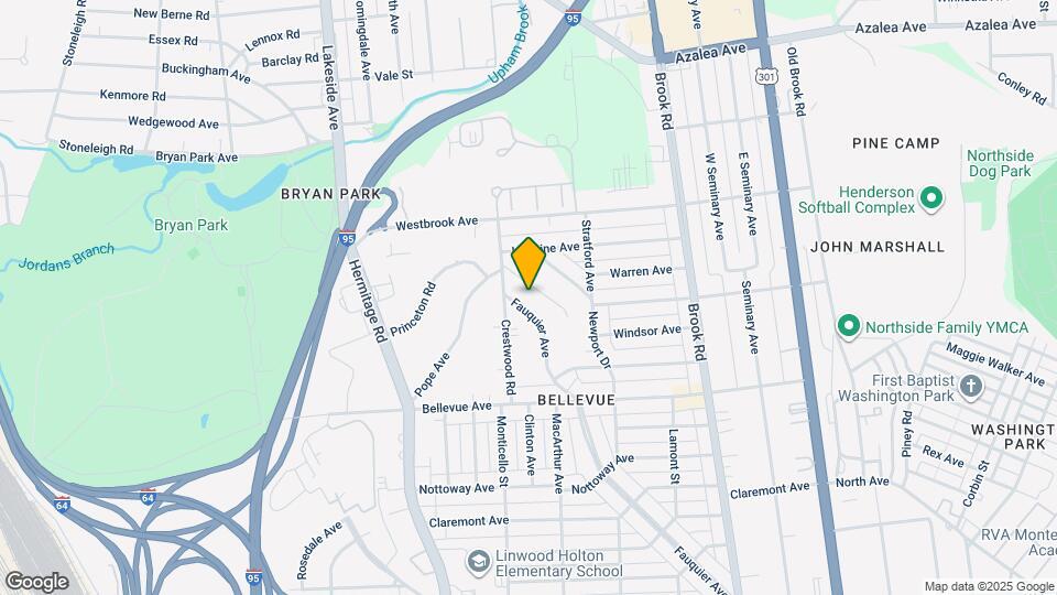 4323 Fauquier Ave Map and Location Details
