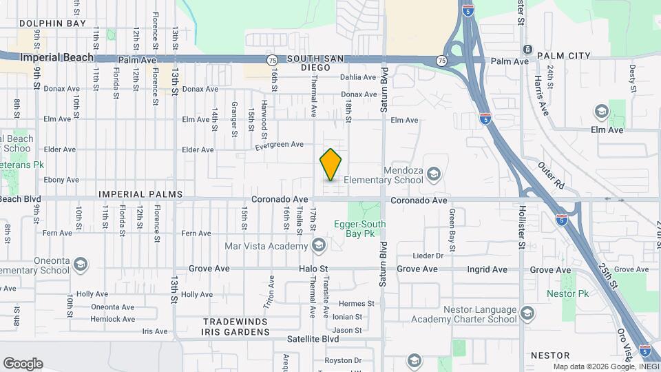 1042 Sea Glass Way Map and Location Details