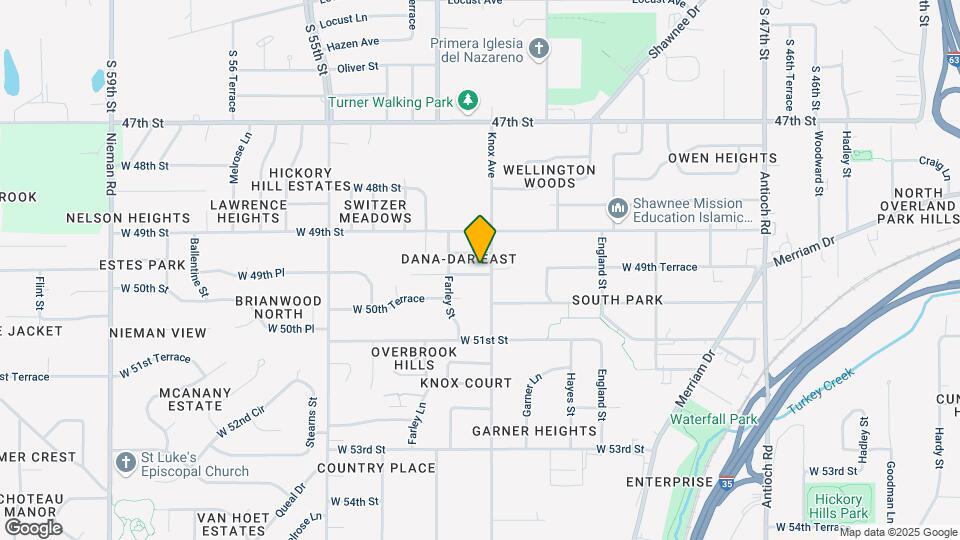 9708 W 49th Pl Map and Location Details