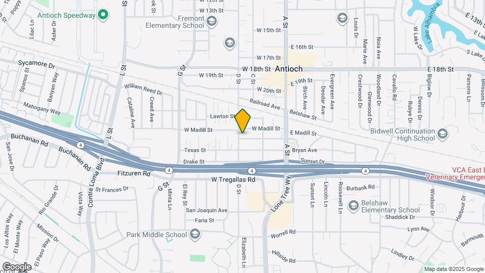 238 Rossi Ave Map and Location Details