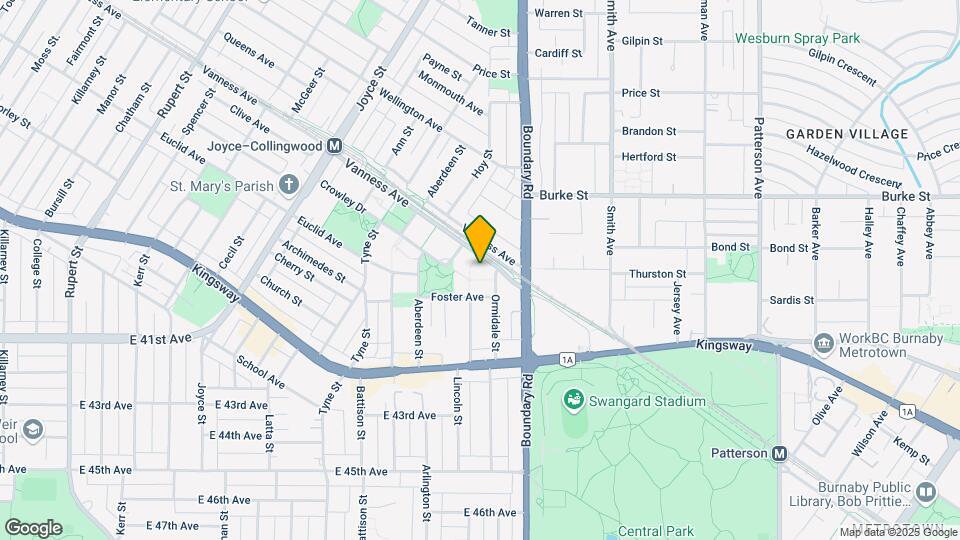 3660 Vanness Ave Map and Location Details