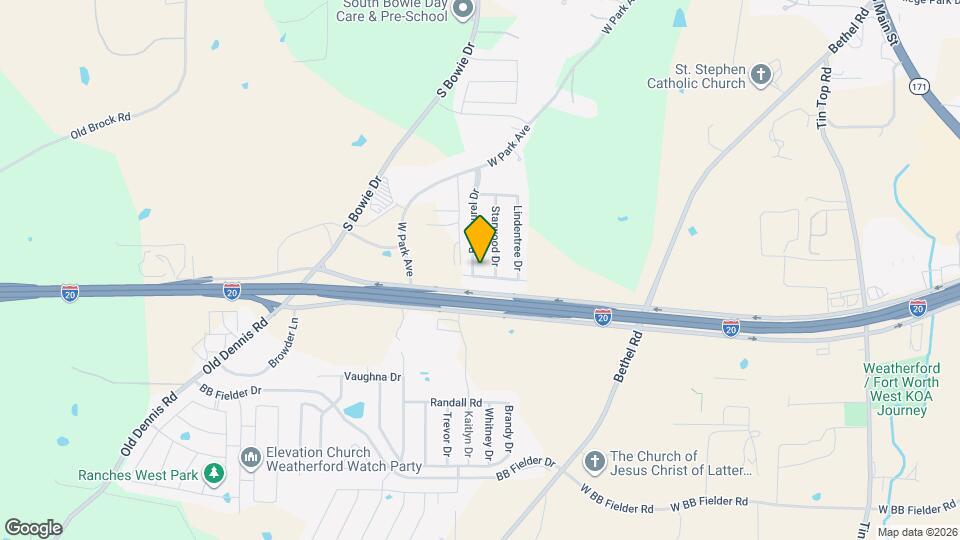 2029 Bay Laurel Dr Map and Location Details