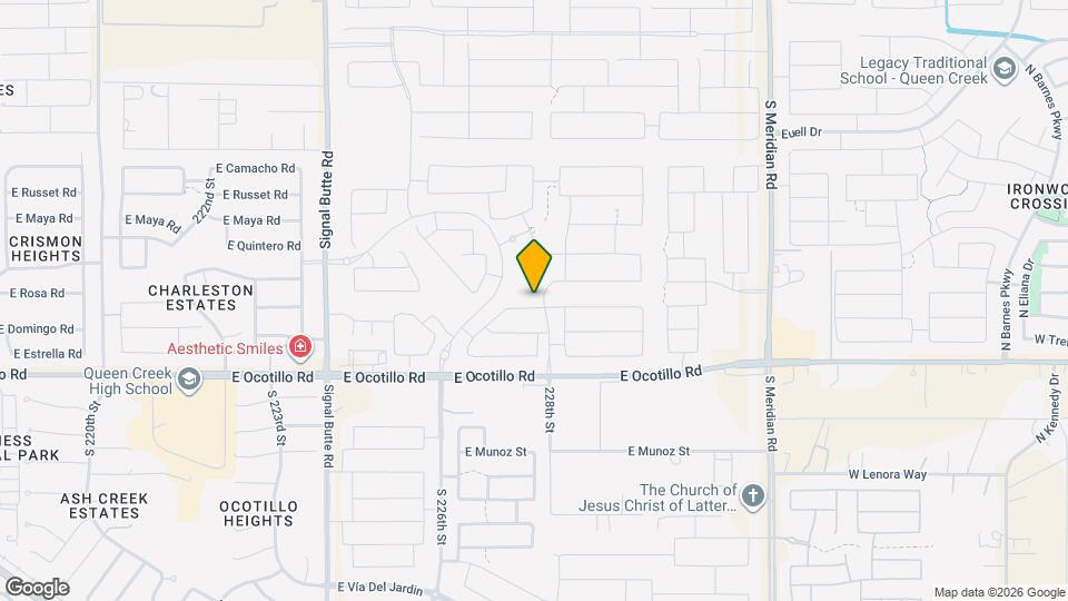 22770 E Rosa Rd Mapa y Detalles de la Ubicación