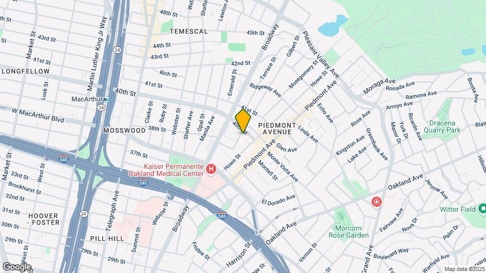 3900 Cerrito Ave Mapa y Detalles de la Ubicación