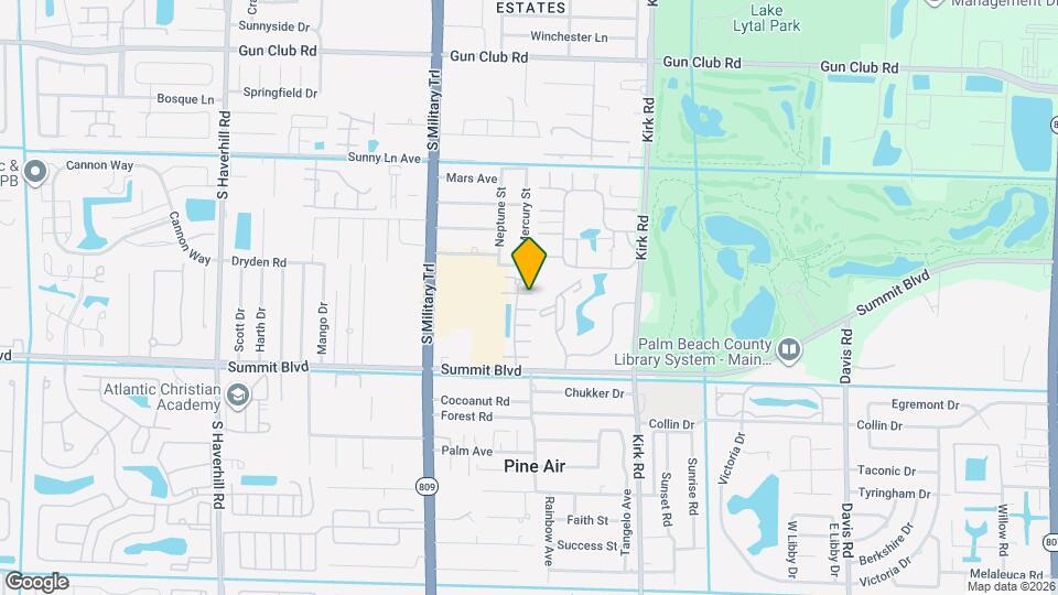 862 Summit Lake Dr Map and Location Details