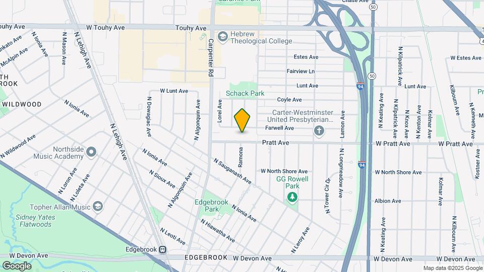 5238 Pratt Ave Map and Location Details