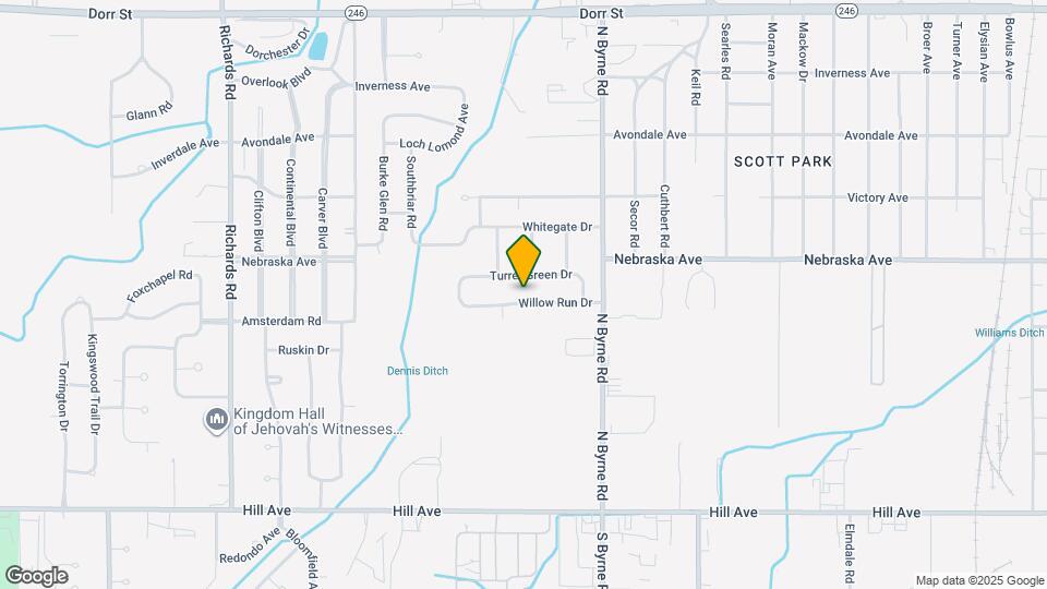 3612 Willow Run Dr Map and Location Details