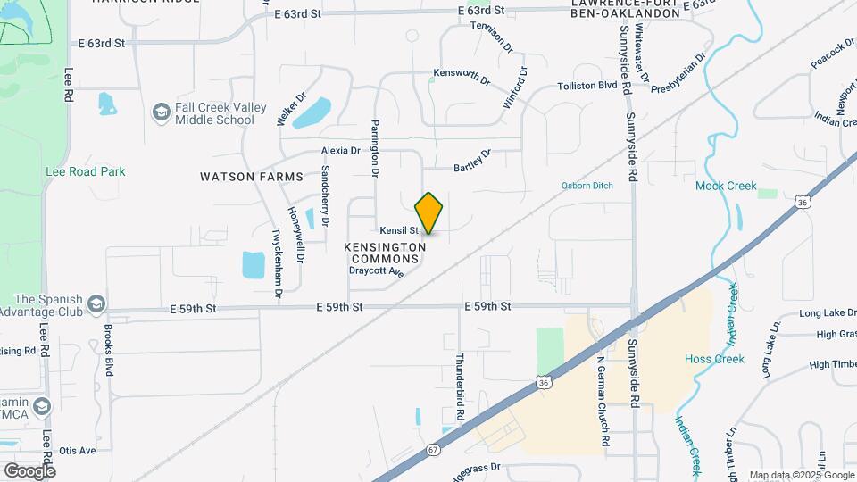 6001 Liverpool Ln Map and Location Details