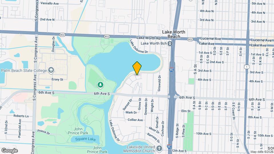 2020 Lake Osborne Dr Map and Location Details