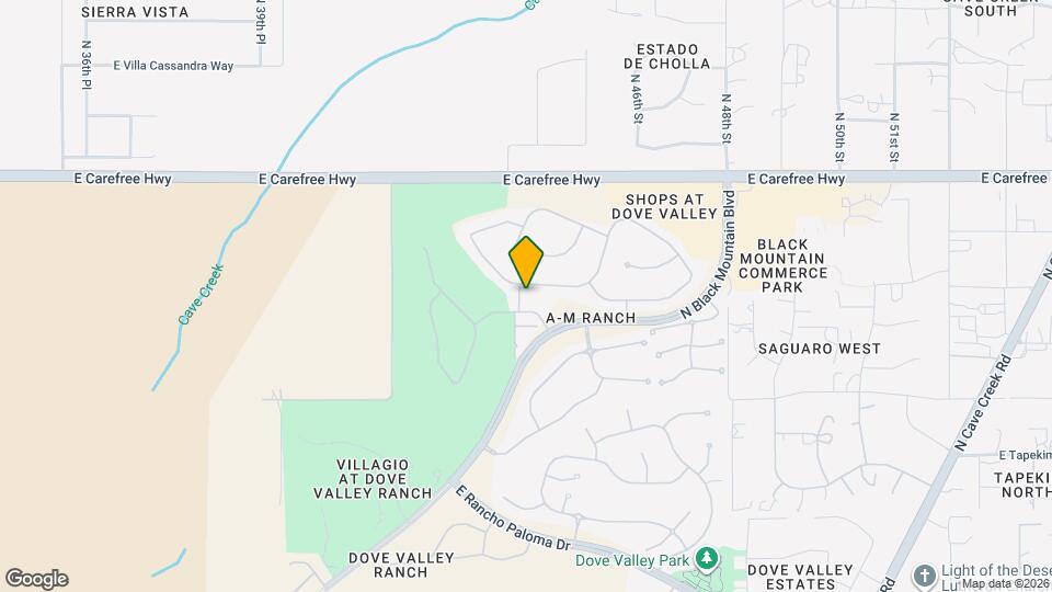 34105 N 44th Pl Map and Location Details