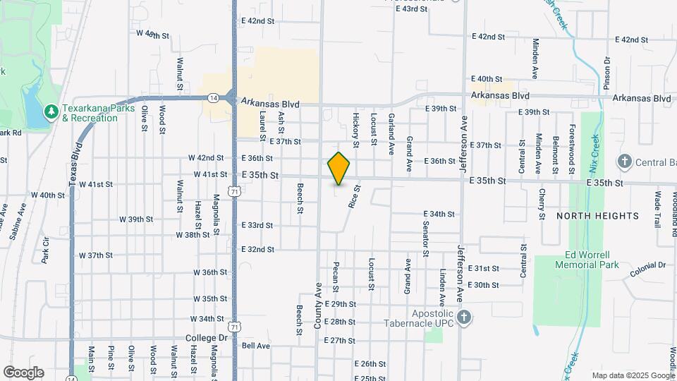 3414 Parish Cir Map and Location Details