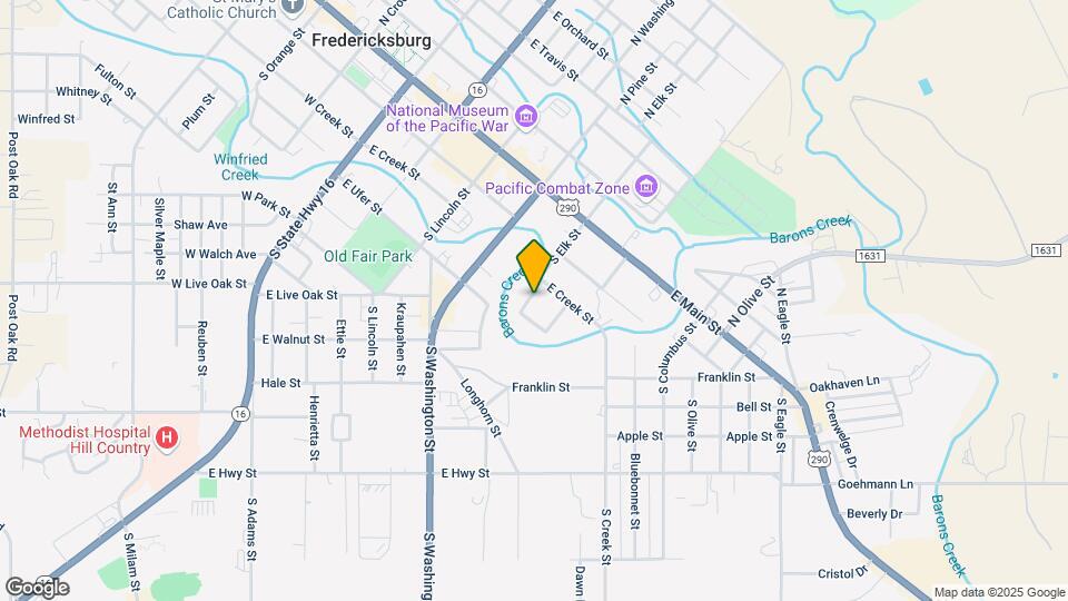 305 S Elk St Map and Location Details