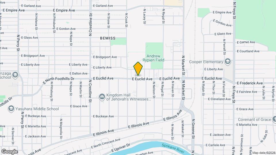 3204 N SMITH ST Map and Location Details