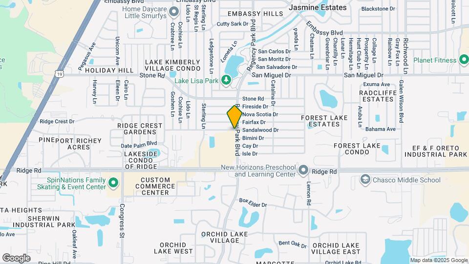 7100 Sandalwood Dr Map and Location Details