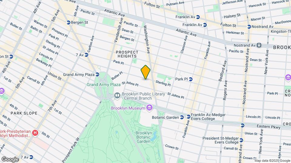 426 Sterling Pl Map and Location Details