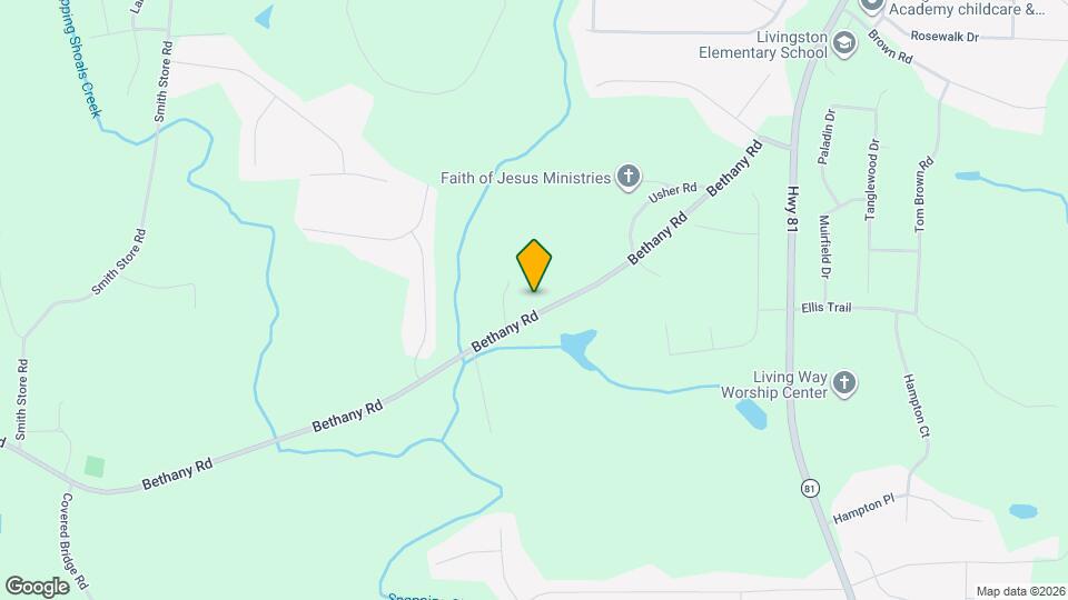 430 Bethany Rd Map and Location Details