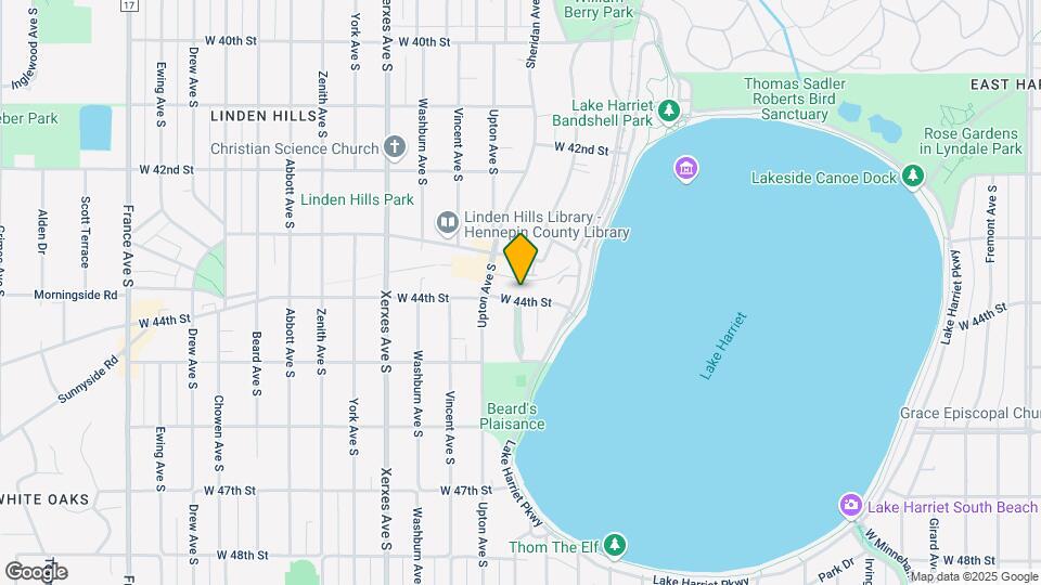 Lake Harriet Condos Map and Location Details