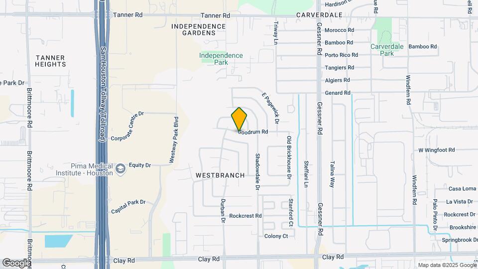 10435 Goodrum Rd Map and Location Details