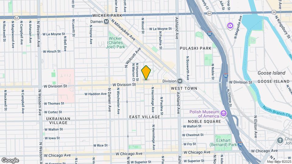 1754 W Division St, Unit 2 Mapa y Detalles de la Ubicación